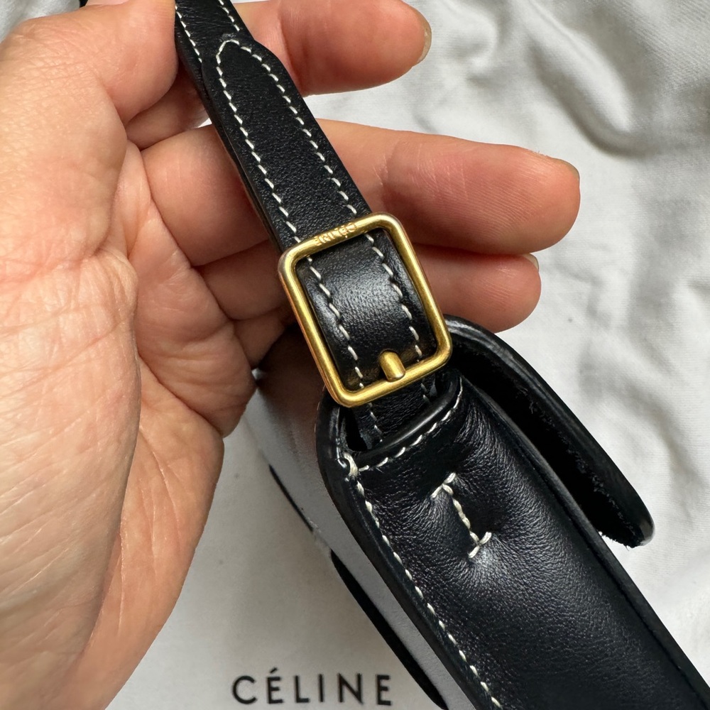 Rare 🖤 Old Celine bag designed by Phoebe Philo - symmetrical mini - Picture 5 of 10